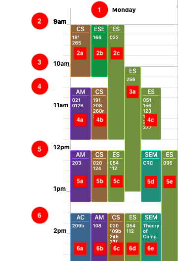schedule